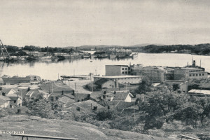 Bilde av Utsikt fra Preståsen 1948